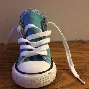 Teal Infant Converse